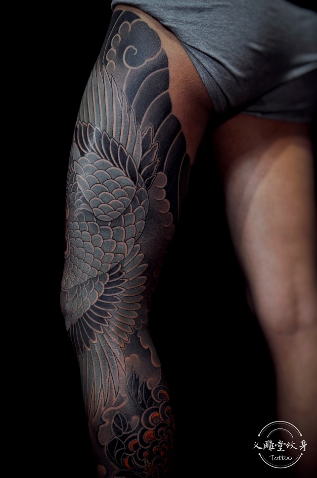 鹤腿tattoo
